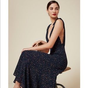 Reformation Adularia Dress in Celestial print